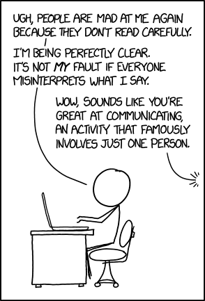 Misinterpretation Misinterpretation
